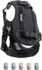 2025 New Edition, Fei & Eve MagEase Dog Harness - 3-Second Magnetic Buckles | 3-Point No-Pull Control | Heavy-Duty 900D Nylon | Dual Safety Handles | Breathable Mesh | Adjustable Fit | Small, Black