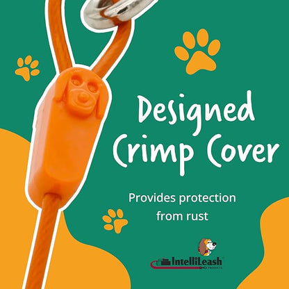 30FT Tie-Out Cables for Dogs - Strong, Safe, and Durable Dog Tie-Outs for Small Dogs up to 90 Pounds - Weather and Wear Resistant Galvanized Aircraft Cable for Outside Use