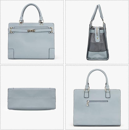 Fashion Pet Carrier Dog Cat Carrier Purse Soft-Sided Leather Handbag Pet Tote Bag for Small Dogs Puppy and Cats TSA Airline Approved (Grey)