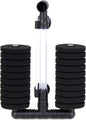 AQUANEAT 1 Pack Double Bio Sponge Filter, for Fry, Betta, Shrimp, Nano, Aquarium Fish Tank (Middle up to 55Gal)