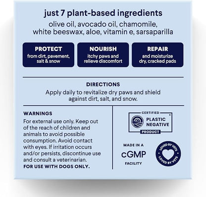 Finn Paw Hero | Natural Revitalizing Dog Paw Balm | Protect, Nourish & Repair from Wear, Damage & Dryness - 1.75 oz