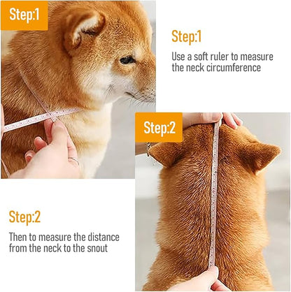 Adjustable Dog Cone Collar After Surgery Soft Cone of Shame Alternatives for Dog Cat Puppy Plastic Elizabethan Collar for Dogs from Licking Biting Scratching Wounds(L,Neck:10.2-13in)