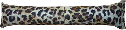 15" Leopard Print Catnip Cat Kicker Toy with Refillable Pocket (Kickers Filled with 1 oz Premium Canadian Catnip)