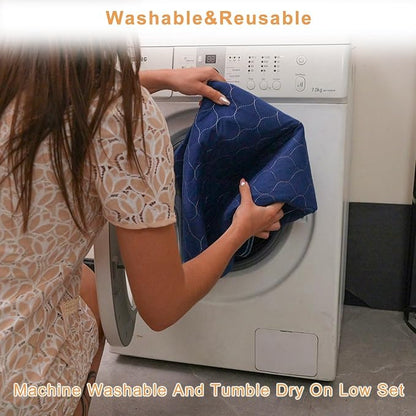 2Pack Pee Pads for Dogs Washable 53”x53”, Extra Large Puppy Pads Waterproof, Super Absorption, Anti Skid for Whelping Training