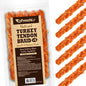 Afreschi Turkey Tendon Braid (M) 3.17 oz, USA-Sourced Turkey Tendon, All Natural Human Grade Dog Chew, Hypoallergenic, Rawhide Alternative, Dog Treats for Small & Medium Breeds