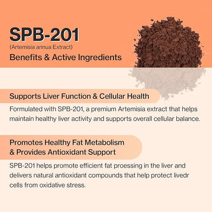 Dr.by Cat Liver Guard Squeezable Liver Supplement for Cats Feline Hepatic Support with Milk Thistle, Artemisia annua(SPB-201), Taurine lickable Formula Individually Packaged
