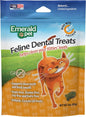 Feline Dental Treats — Tasty and Crunchy Cat Dental Treats Grain Free — Natural Dental Treats to Clean Cat Teeth, Freshen Cat Breath, and Reduce Plaque and Tartar Buildup — Chicken Treats, 3 oz