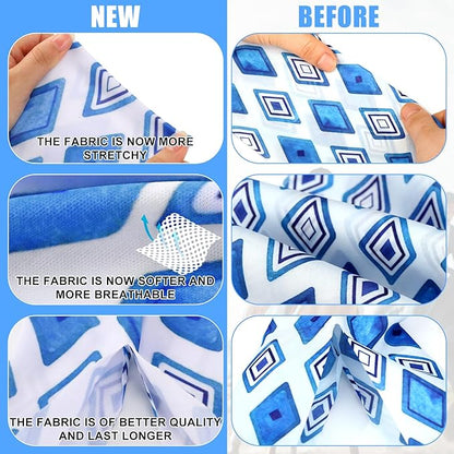 6 Pcs Horse Tail Bag Breathable Guard 22" Slip on Horse Care Tail Wrap 2 Strand Closure Straps Grooming Supplies to Keep from Dirt Breakage Rubbing 6 Designs(Aesthetic Style)