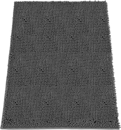 Absorbent Dog Door Mat for Muddy Paws, 72" x 48" Chenille Indoor Mats for Entryway, Trap Dirt Front Door Mat Indoor Entrance Washable Non Slip Soft