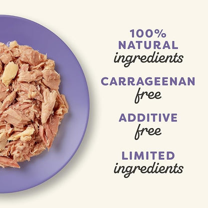 Applaws Natural Wet Canned Cat Food, Made with Limited and Natural Ingredients, Real Protein with No Artificial Additives, Variety Pack in Broth (16 x 2.47oz Cans)