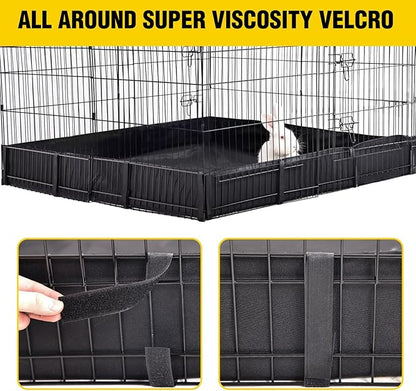 Aivituvin Rabbit Playpen Pet Pen Small Animal Cage with Waterproof Liner - Extension Playpen