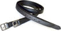 54" / 60" New 1" Super Soft Cow Leather English Stirrup Leathers Nylon Core Non Stretch Leathers (Black, 54" x 1")