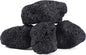 6-8 Inches Large Natural Black Lava Rock 4 PCS Aquarium Rocks for Aquascaping, Aquarium Landscaping, Terrariums, Fish Tank Decoration, Vivariums, Paludarium, Reptile and Amphibian Enclosures