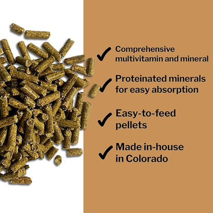 Formula 707 Daily Essentials Equine Supplement, 12 lb Bag – Complete Vitamins and Minerals for Superior Health and Condition in Horses