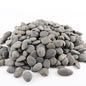 18 Pounds Natural River Rocks Mexican Beach Pebbles for Garden Landscape Stone Paving Stone Grey (1Inch)