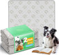 FXW Washable Pee Pads for Dogs, Puppy Pads with Super Absorbent, Specifically Designed for Potty Training, Square, 39" x 39", 2 Packs