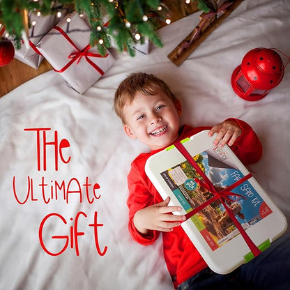 59 PCS Farm Sensory Bin Sandbox with Lid, 2.2 LB Sensory Sand, 40 Toddler Farm Toys, 3 Take Apart Construction Trucks -Sensory Toys for Kids 5-7, 3-4 & Up- Kids Gifts for Boys and Girls