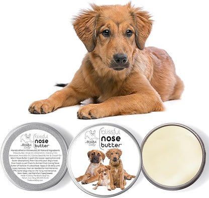 3 Cute Puppies Unscented Nose Butter - Dog Nose Butter, 1 Ounce