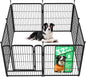 FXW Rollick Unleashed Dog Playpen for Indoor, Yard, RV Camping, 32 inch 8 Panels for Small and Medium Dogs│Patented