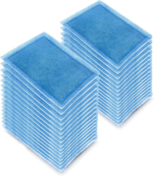 32 Pack Aquarium Filter Cartridge Rite-Size B Filter Cartridges Compatible with PRO Power Filters 100/125/175 Power Filter 150