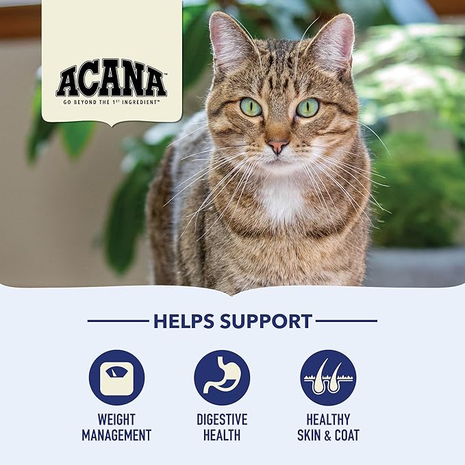 ACANA Indoor Entrée Fish Recipe Dry Cat Food 10lb Bag