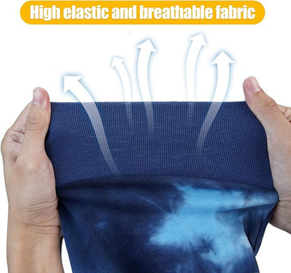 Dogs Onesie Suit for Male/Female Breathable Dog Recovery Tie Dye Pjs Wound After Surgery Wear, Prevent Licking Wounds, E-Collar & Cone Alternatives XL Blue2