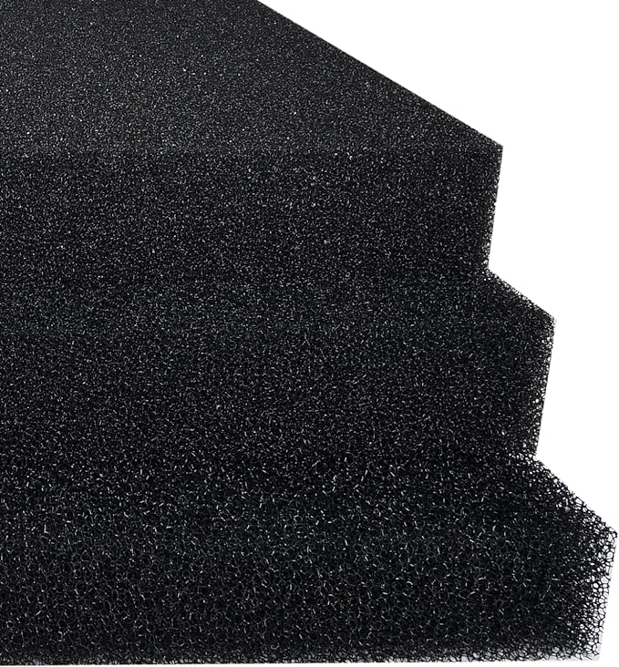 ALEGI Aquarium Sponge Filter Pad, Bio Filter Media Foam Sponges, Cut-to-Size Foam for Fish Tank (20"x20"x1.57" (20PPI))