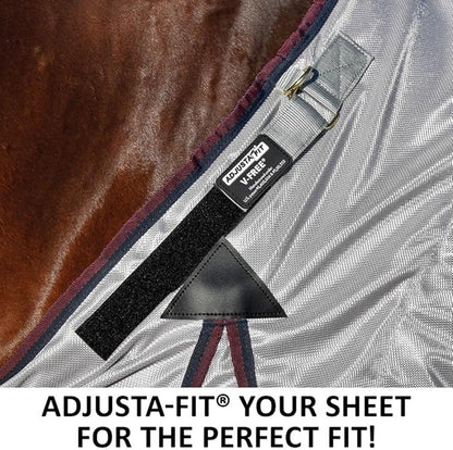 Dura-Tech RipGuard Adjusta-Fit Horse Fly Sheets | Self-Repairing Durability | Enhanced UV & Insect Protection | Ideal for All Horse Breeds