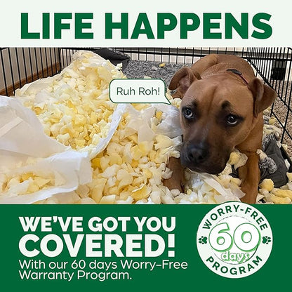 Furhaven Pillow Dog Bed for Large Dogs w/ Removable Bolsters & Washable Cover - Quilted Sofa - Silver Gray, Jumbo/XL