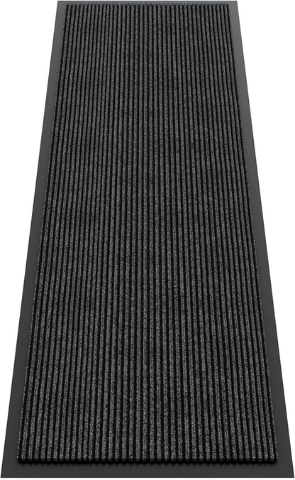 Front Door Mat, 10' x 3' Commercial Floor Mat, Heavy Duty Welcome Mat, Rubber Backing Non Slip Doormat for Entryway