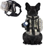 Dog Tactical Harness with Reflective Design, Breathable and Adjustable Tactical Dog Vest, No Choke Harness, Military Grade Gear for Training, Hunting, Outdoor Adventures, Camouflage S