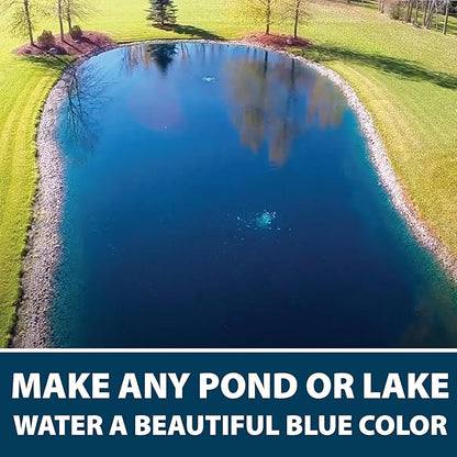 Airmax Black DyeMond Pond Dye Packets Natural Water Colorant for Ponds, Beneficial UV Blocking Color Concentrate, Maintain Clean & Clear Water, Fish, Bird & Animal Safe, 16 Packet