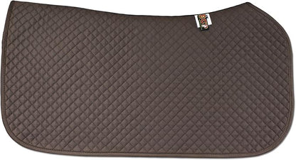 ECP Equine Comfort Products All Purpose Diamond Quilted Western Saddle Pad for Injury Prevention, Breathable, Hypoallergenic, Shock-Absorbing Cushion for Horse Comfort