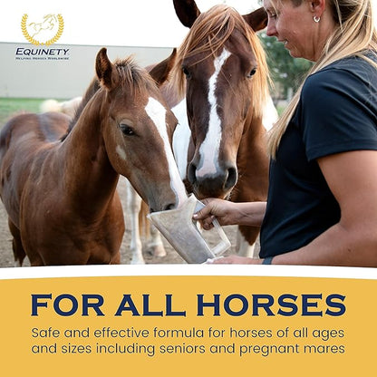 100-Day Supply Horse XL Supplements – Horse Care Weight Gain Supplement W/ 8 Amino Acids - No Soy or Sugar Coat Defense for Horses - Joint Supplement, Equine Supplies & Hoof Supplements