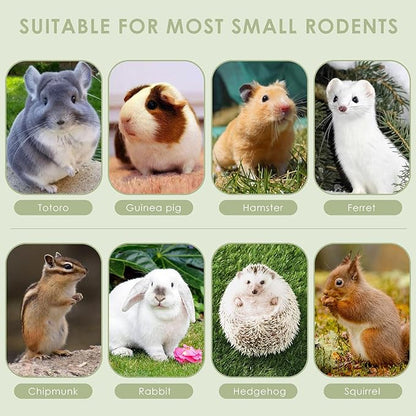 ERKOON Timothy Hay Sticks,Rabbit Chew Toys for Teeth Natural Molar Sticks Rabbits Treats for Bunnies, Chinchilla Guinea Pigs, Gerbil, Hamster (25 Pcs)