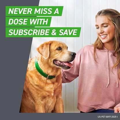 FRONTLINE Plus Flea and Tick Treatment for Large Dogs Up to 45 to 88 lbs. 8 Treatments