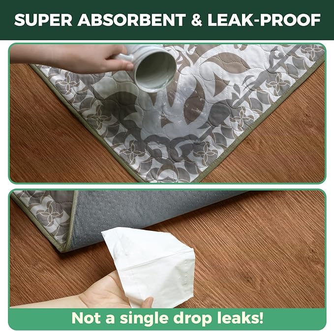 FXW Washable Pee Pads for Dogs, Puppy Pads with Super Absorbent, Specifically Designed for FXW Rollick/Homeplus 32 inch 8 Panels Dog Playpen, 71" Square, Boho, 1 Pack