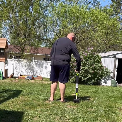 32" Pooper Scooper for Large Medium Small Dogs with Bag Attachment, Extra Long Handle Heavy Duty with 30 Dog Poop Bags & 1 Dispenser Poop Scoop, Foldable Dog Poop Picker Upper for Yard