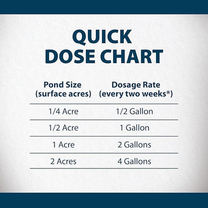 Airmax PondClear Liquid Bacteria for Lakes, Ponds & Water Garden Treatments, Natural Bio Clarifier & Cleaner for Crystal Clear Water, Remove Nutrients & Noxious Odor, Fish, Pet & Plant Safe, 1 Gallon