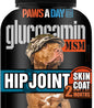 Glucosamine for Dogs Hip & Joint Supplement – “Two-in-One Combo” Dog Joint Care and Improved Skin & Coat with Chondroitin, MSM, Omega 3, Collagen & Biotin, 60 Chewable Tablets