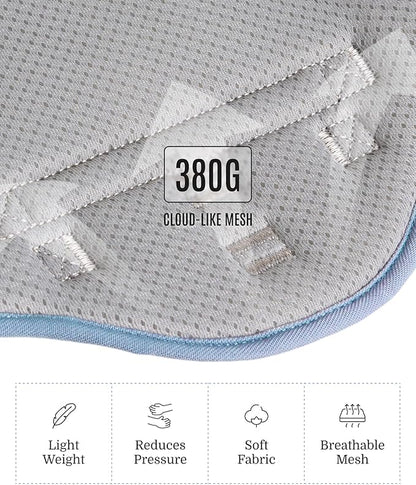 2025 New Edition, Fei & Eve MagEase Dog Harness - 3-Second Magnetic Buckles | 3-Point No-Pull Control | Heavy-Duty 900D Nylon | Dual Safety Handles | Breathable Mesh | Adjustable Fit | Large, Blue