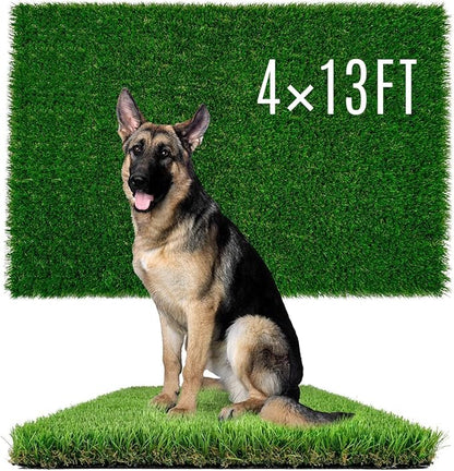Dogs Grass for Potty Training, Artificial Grass for Dogs Puppy Fake Grass Pads 4x13ft Large Supplies Pets Litter Rugs for Puppy Training