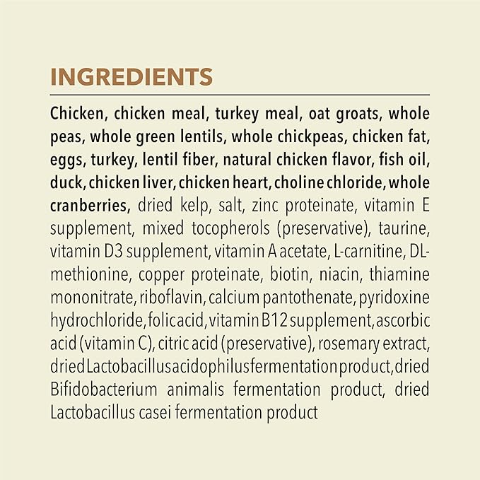 ACANA Dry Cat Food for Seniors Senior Entrée Chicken Turkey and Duck 10lb Bag