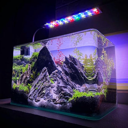 10-12 Inches Natural Seiryu Stone 3 PCS Extra Large Aquarium Rocks for Aquascaping, Aquarium Landscaping, Terrariums, Fish Tank Decoration, Vivariums, Paludarium, Amphibian Enclosures