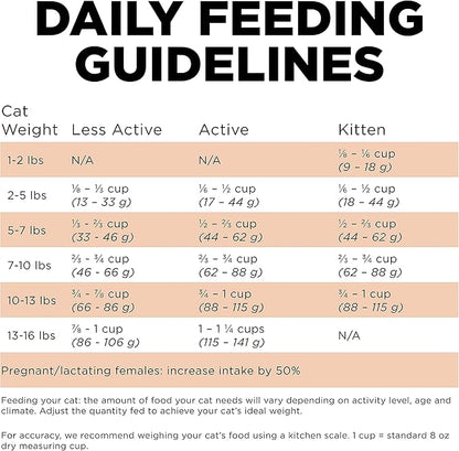 Go! Solutions Skin + Coat Care, Grain-Free Dry Cat Food, Salmon Recipe, 16 lb Bag