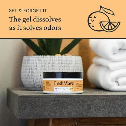 Fresh Wave Orange Odor Removing Gel, 7 oz., Pack of 3