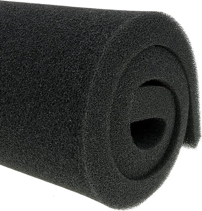 ALEGI Aquarium Filter Media Foam Material Cut to Fit, 36" x 12" x 1" / 72" x 12" x 1" Bio Pre Filter Sponge Pad Sheet for Fish Tank (12" x 72" x1"-30ppi)