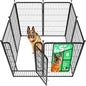 FXW Rollick Unleashed Dog Playpen for Indoor, Yard, RV Camping, 45 inch 8 Panels for Large Dogs│Patented