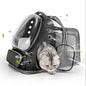 Expandable Cat Backpack,Cat Bubble Backpack Carrier for Carrying Cats, Pets and Small Dogs,Airline-Approved,Designed for Travel, Hiking, Walking,Car （Black