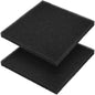 Aquarium Filter Sponge Pad, Filter Media Foam Sponges, Filter Accessories for Fish Tanks and Ponds (18.5"x18.5"x1.6", 20PPI, 2 Pack)